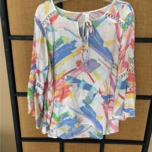Spense XL blouse pastel colors